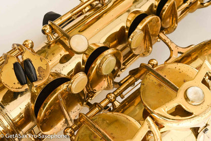 SML King Margaux Gold Medal II Alto Original Lacquer Recent Repad Nice!