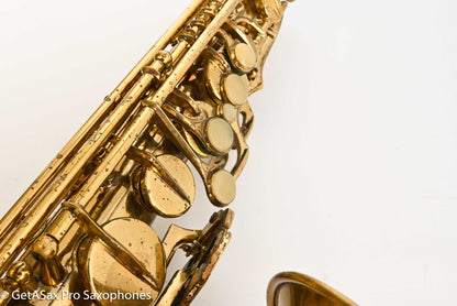 SML King Margaux Gold Medal II Alto Original Lacquer Recent Repad Nice!