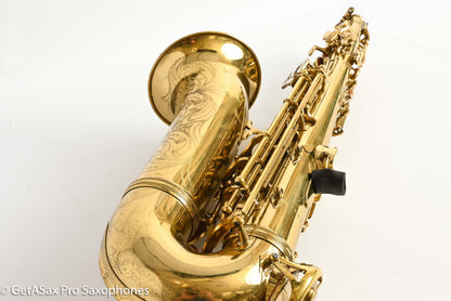 SML King Margaux Gold Medal II Alto Original Lacquer Recent Repad Nice!