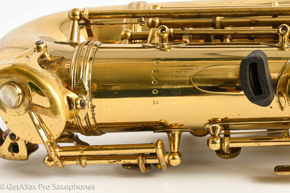 SML King Margaux Gold Medal II Alto Original Lacquer Recent Repad Nice!