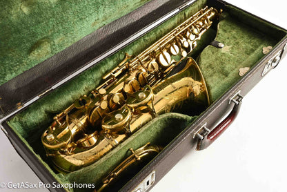 SML King Margaux Gold Medal II Alto Original Lacquer Recent Repad Nice!