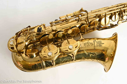 SML King Margaux Gold Medal II Alto Original Lacquer Recent Repad Nice!