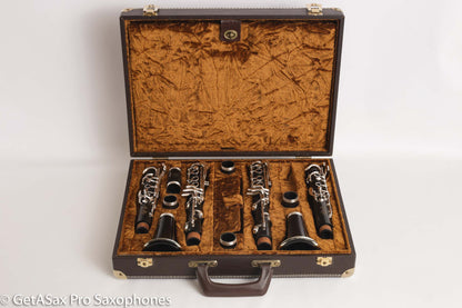 Selmer Paris 10S Clarinet Set Bb and A 1981 B8658 and B0954 Near Mint Great Players