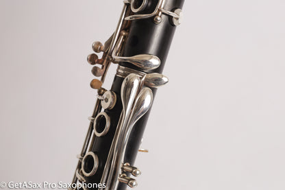 Selmer Paris 10S Clarinet Set Bb and A 1981 B8658 and B0954 Near Mint Great Players