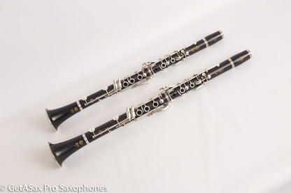 Selmer Paris 10S Clarinet Set Bb and A 1981 B8658 and B0954 Near Mint Great Players