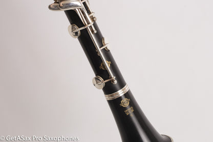 Selmer Paris 10S Clarinet Set Bb and A 1981 B8658 and B0954 Near Mint Great Players