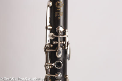Selmer Paris 10S Clarinet Set Bb and A 1981 B8658 and B0954 Near Mint Great Players