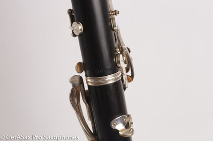 Selmer Paris 10S Clarinet Set Bb and A 1981 B8658 and B0954 Near Mint Great Players