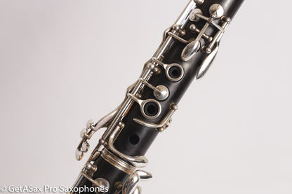 Selmer Paris 10S Clarinet Set Bb and A 1981 B8658 and B0954 Near Mint Great Players