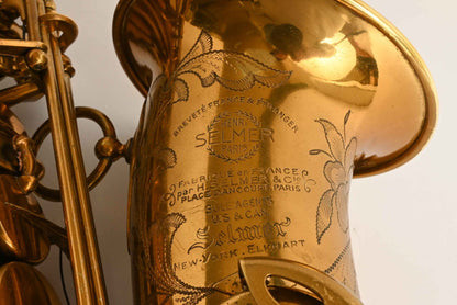 Selmer Balanced Action Alto Original Lacquer Recent Overhaul Amazing Condition! 24352