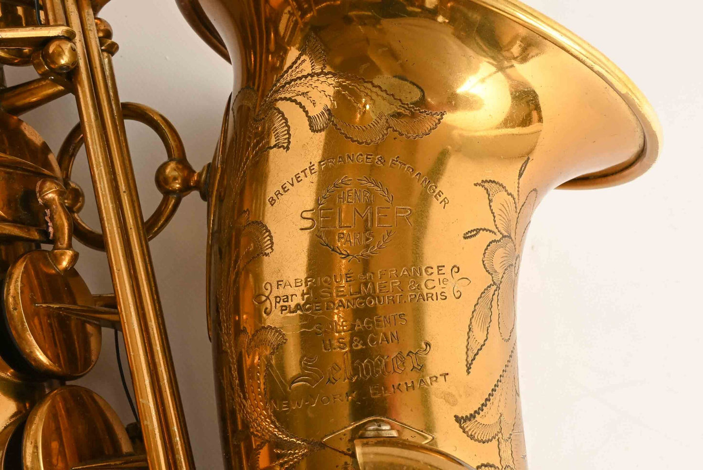 Selmer Balanced Action Alto Original Lacquer Recent Overhaul Amazing Condition! 24352