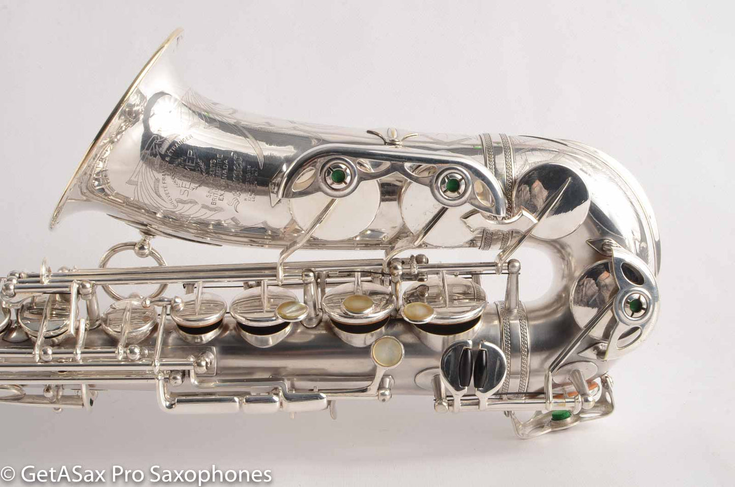 Selmer Balanced Action Saxophone Fresh Overhaul Original Silver Plate Great Tone