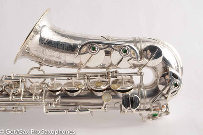 Selmer Balanced Action Saxophone Fresh Overhaul Original Silver Plate Great Tone