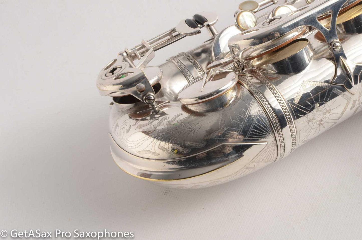 Selmer Balanced Action Saxophone Fresh Overhaul Original Silver Plate Great Tone