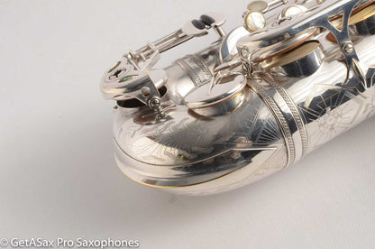 Selmer Balanced Action Saxophone Fresh Overhaul Original Silver Plate Great Tone