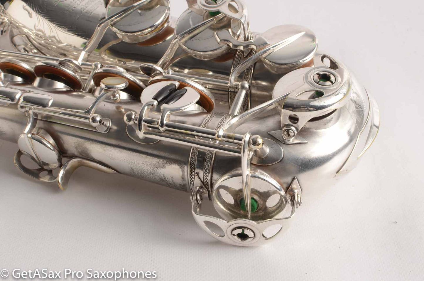 Selmer Balanced Action Saxophone Fresh Overhaul Original Silver Plate Great Tone