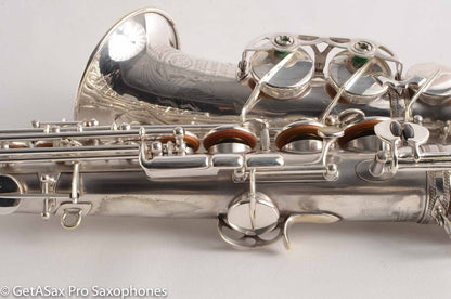 Selmer Balanced Action Saxophone Fresh Overhaul Original Silver Plate Great Tone