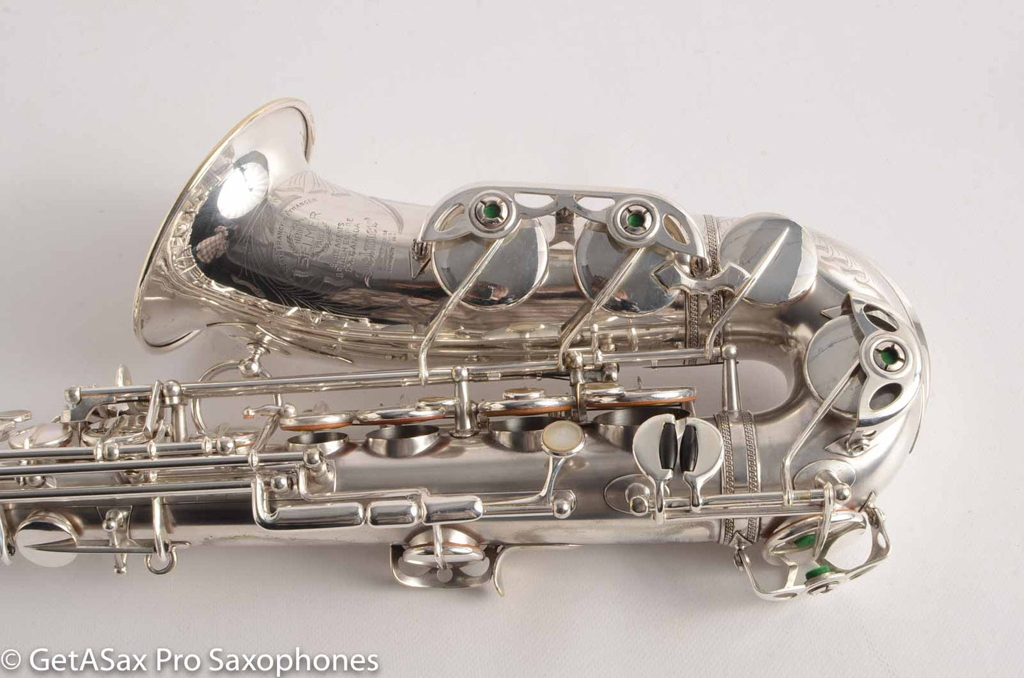 Selmer Balanced Action Saxophone Fresh Overhaul Original Silver Plate Great Tone