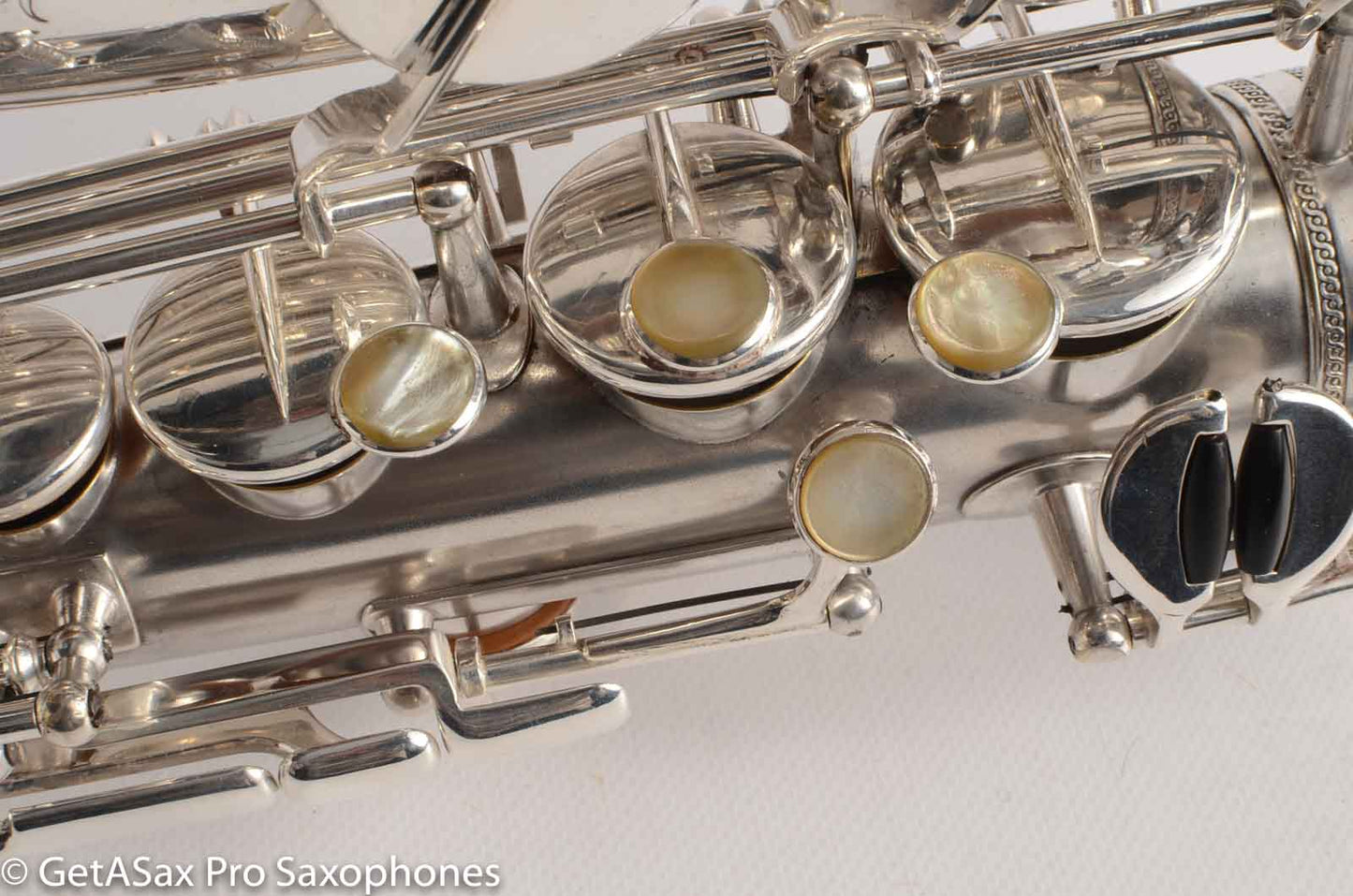 Selmer Balanced Action Saxophone Fresh Overhaul Original Silver Plate Great Tone