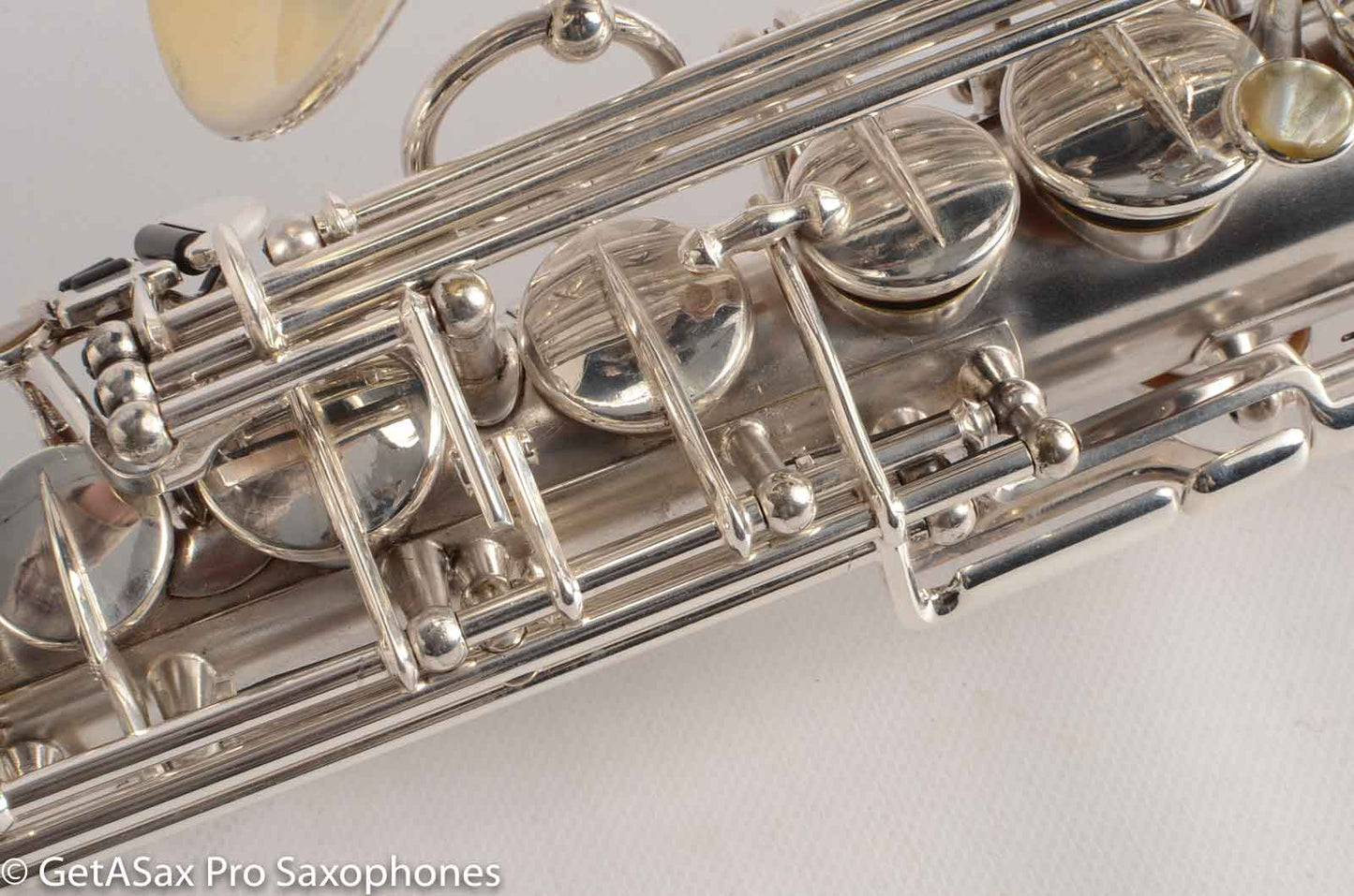 Selmer Balanced Action Saxophone Fresh Overhaul Original Silver Plate Great Tone