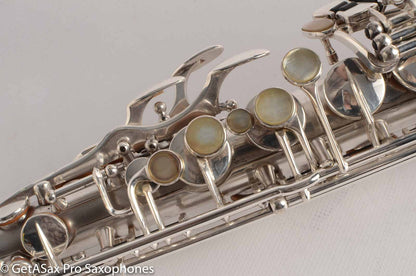 Selmer Balanced Action Saxophone Fresh Overhaul Original Silver Plate Great Tone