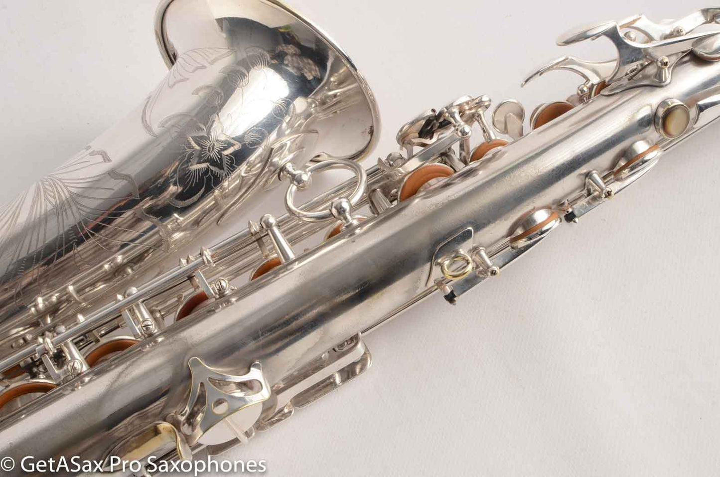 Selmer Balanced Action Saxophone Fresh Overhaul Original Silver Plate Great Tone