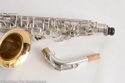 Selmer Balanced Action Saxophone Fresh Overhaul Original Silver Plate Great Tone