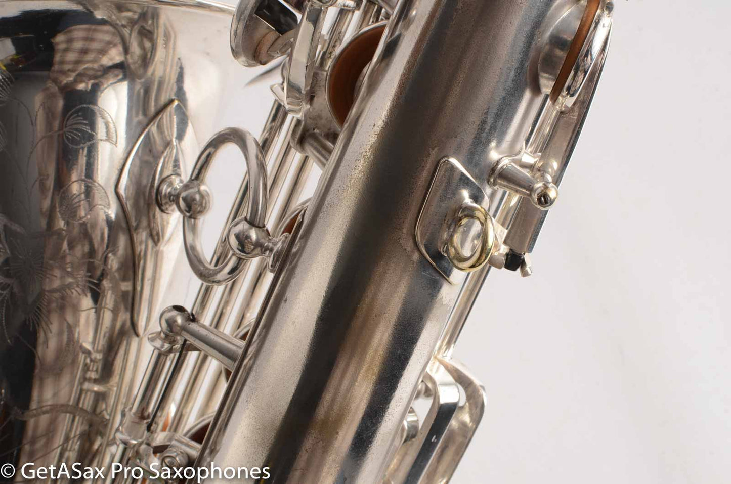 Selmer Balanced Action Saxophone Fresh Overhaul Original Silver Plate Great Tone
