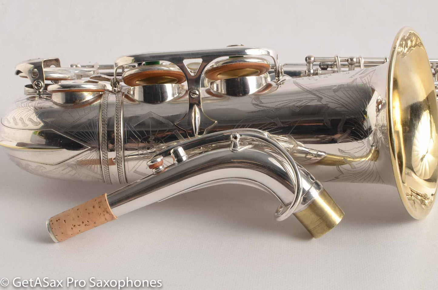 Selmer Balanced Action Saxophone Fresh Overhaul Original Silver Plate Great Tone