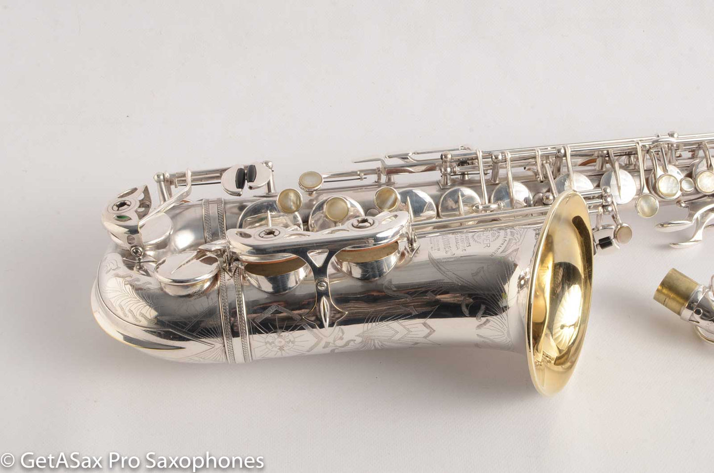 Selmer Balanced Action Saxophone Fresh Overhaul Original Silver Plate Great Tone