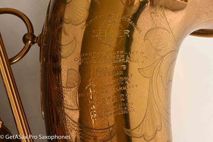 Selmer Balanced Action Tenor 1939 Factory Relacquer Exceptional 27227