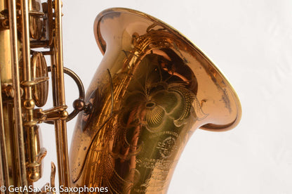 Selmer Balanced Action Tenor Saxophone from 1939 Original Lacquer American Engraved 27589