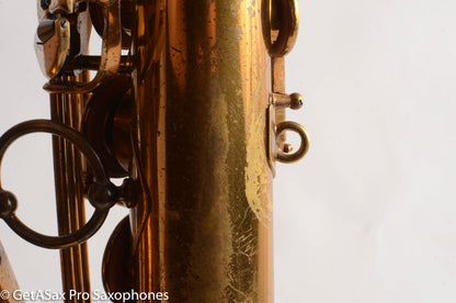 Selmer Balanced Action Tenor Saxophone from 1939 Original Lacquer American Engraved 27589