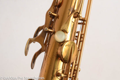 Selmer Balanced Action Tenor Saxophone from 1939 Original Lacquer American Engraved 27589