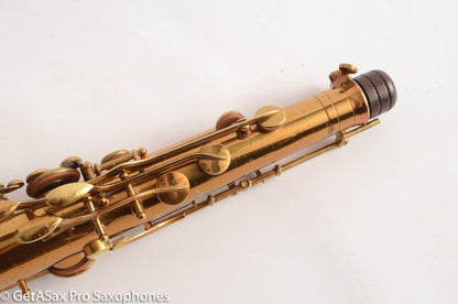 Selmer Balanced Action Tenor Saxophone from 1939 Original Lacquer American Engraved 27589
