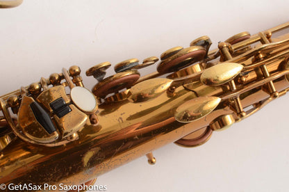 Selmer Balanced Action Tenor Saxophone from 1939 Original Lacquer American Engraved 27589