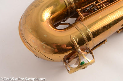 Selmer Balanced Action Tenor Saxophone from 1939 Original Lacquer American Engraved 27589