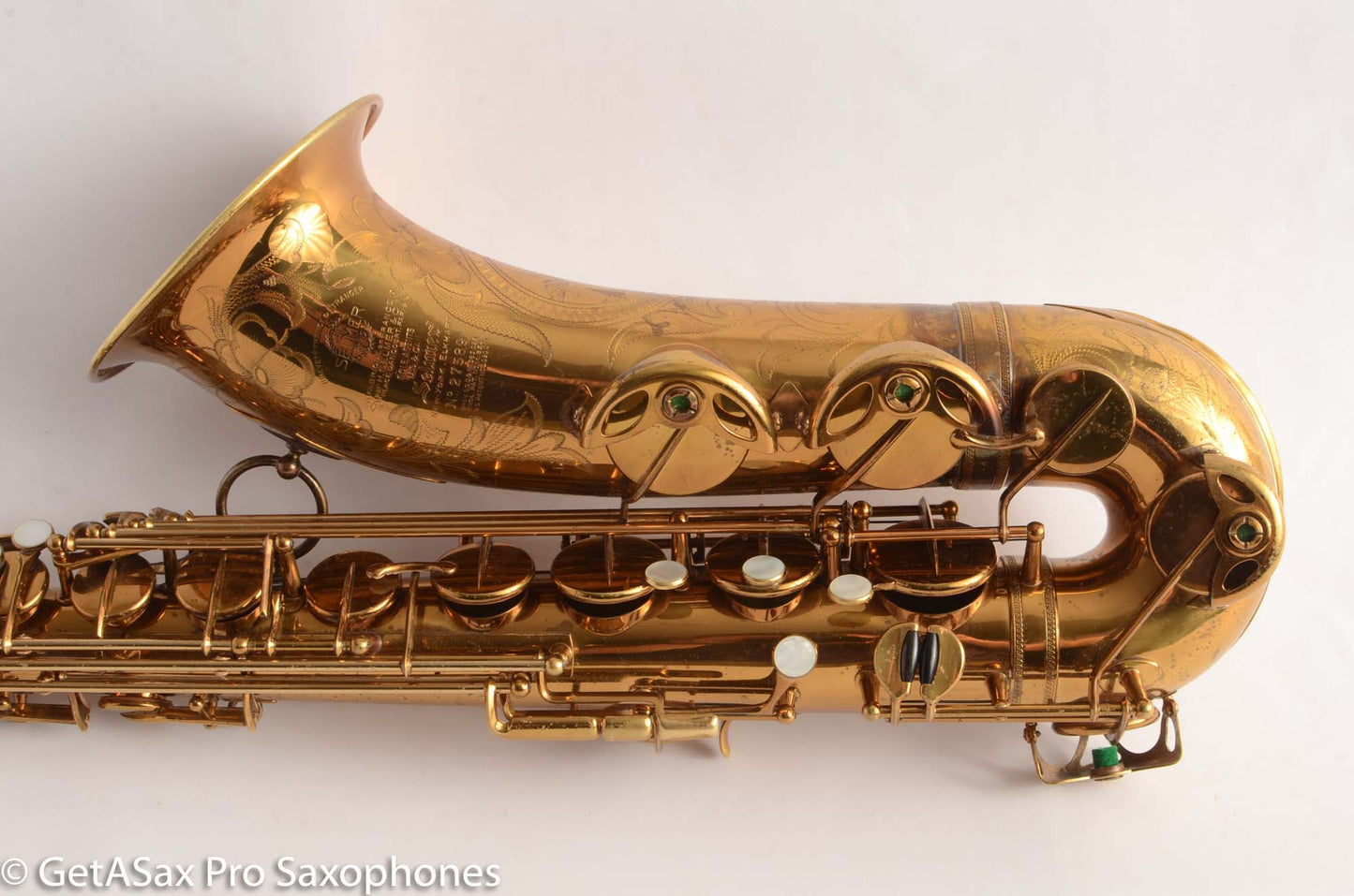Selmer Balanced Action Tenor Saxophone from 1939 Original Lacquer American Engraved 27589