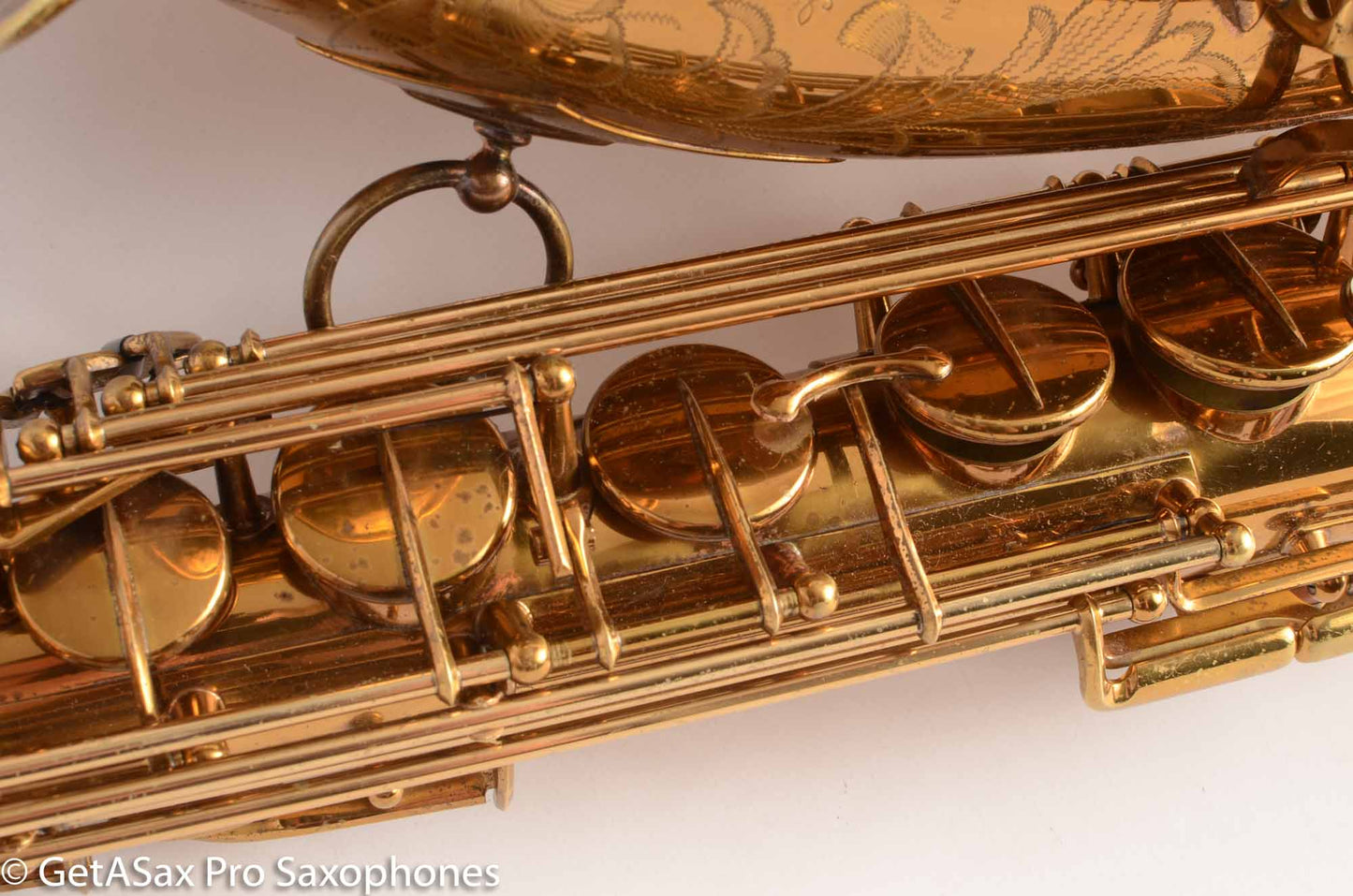 Selmer Balanced Action Tenor Saxophone from 1939 Original Lacquer American Engraved 27589
