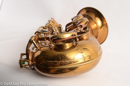 Selmer Balanced Action Tenor Saxophone from 1939 Original Lacquer American Engraved 27589