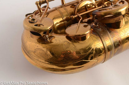 Selmer Balanced Action Tenor Saxophone from 1939 Original Lacquer American Engraved 27589