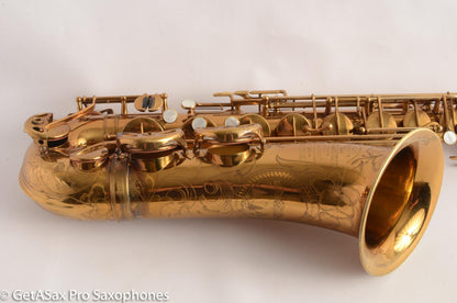 Selmer Balanced Action Tenor Saxophone from 1939 Original Lacquer American Engraved 27589