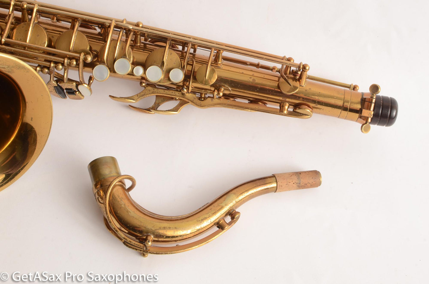 Selmer Balanced Action Tenor Saxophone from 1939 Original Lacquer American Engraved 27589