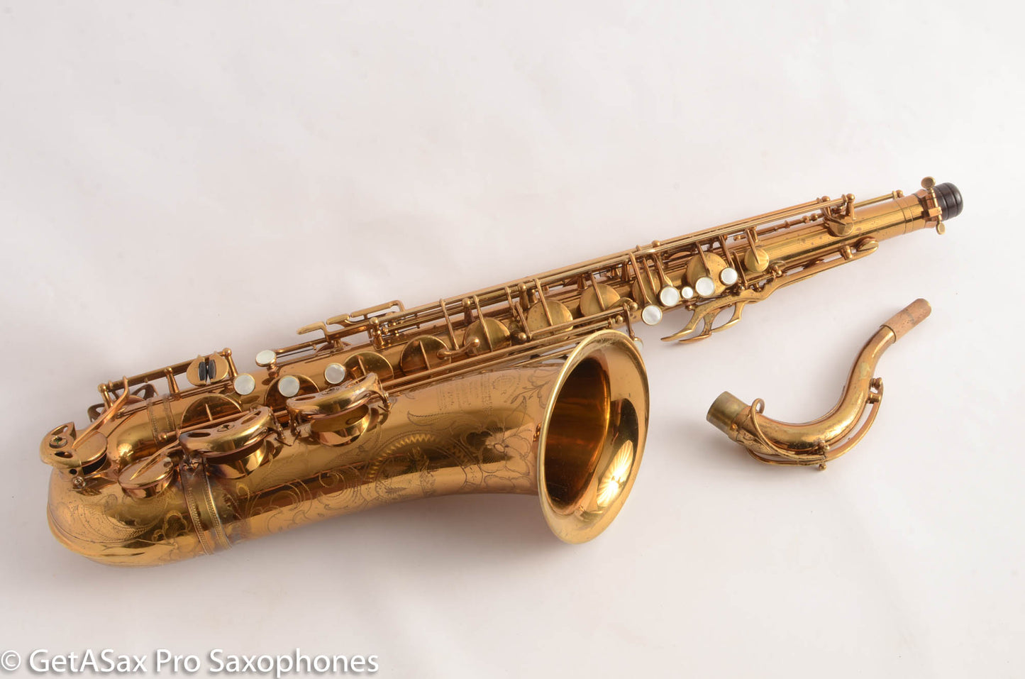 Selmer Balanced Action Tenor Saxophone from 1939 Original Lacquer American Engraved 27589