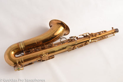 Selmer Balanced Action Tenor Saxophone from 1939 Original Lacquer American Engraved 27589