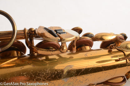 Selmer Balanced Action Tenor Saxophone from 1939 Original Lacquer American Engraved 27589