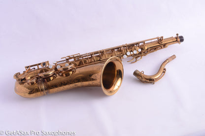 Selmer Balanced Action Tenor Saxophone from 1939 Original Lacquer American Engraved 27589