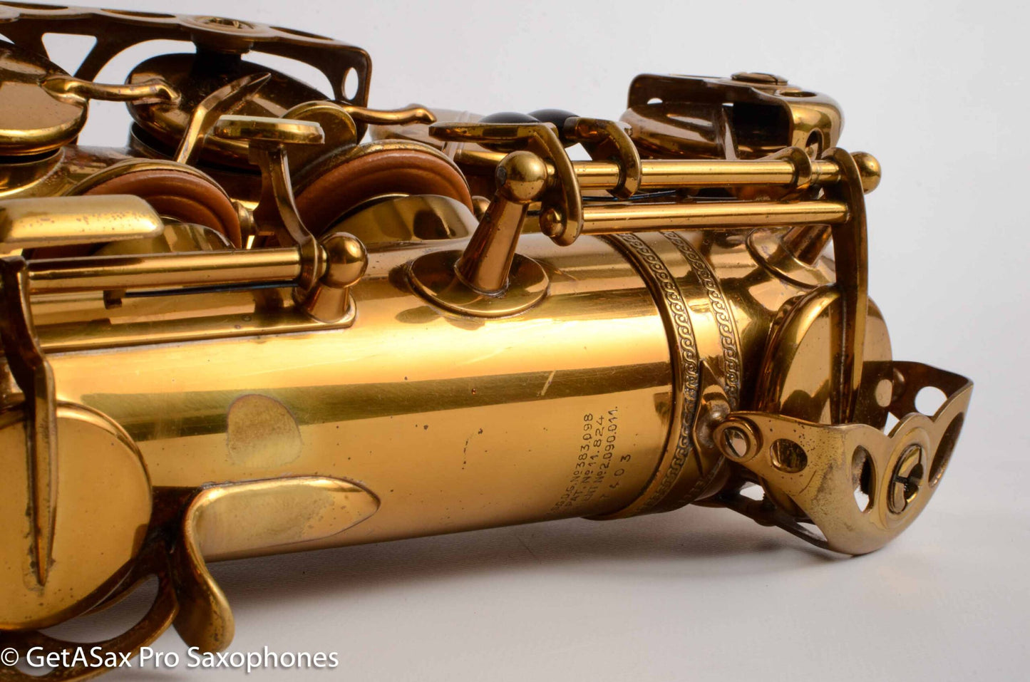 Selmer Balanced Action Alto Original Lacquer Matt Stohrer Overhaul Exceptional 27403