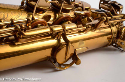 Selmer Balanced Action Alto Original Lacquer Matt Stohrer Overhaul Exceptional 27403