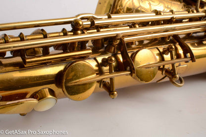 Selmer Balanced Action Alto Original Lacquer Matt Stohrer Overhaul Exceptional 27403